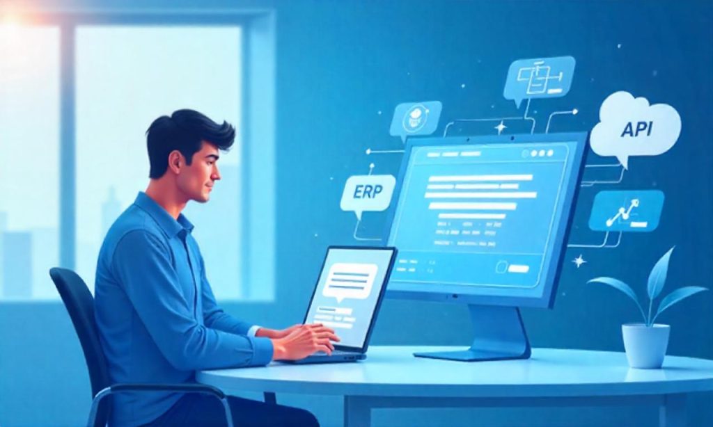 A2P SMS marketing services integrating with ERP system, SMS API for personalized communication.